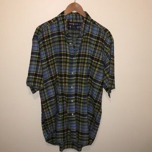 Ralph Lauren Blake Plaid Short Sleeve